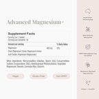 JSHealth Magnesium Supplement for Sleep. 400mg Triple-Form Glycinate, Citrate, Amino Acid Chelate. By Nutritionist Jessica Sepel (60 Tablets)