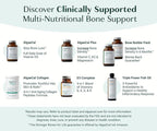 ALGAECAL Collagen - 4 Clinically-Supported Peptides VERISOL®, FORTIGEL®, UC-II®, FORTIBONE®, Anti-Aging Hydrolyzed Collagen Powder, 3 Packs, Made in USA