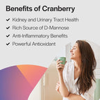 PureFormulas Cranberry 500 mg - Supports Kidney and Urinary Tract Health - Antioxidant Supplement for Immune Protection and Cellular Health - Cranberry Pills for Women & Men - Non-GMO - 60 Capsules