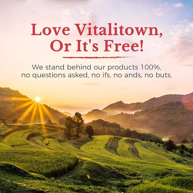 Vitalitown Vitamin B12 (Methyl B12) 5000 mcg, Fully Bioactive Form, Support Energy Production, Natural Peach Flavor, Zero Sugar, 120 Fast Dissolve Tablets