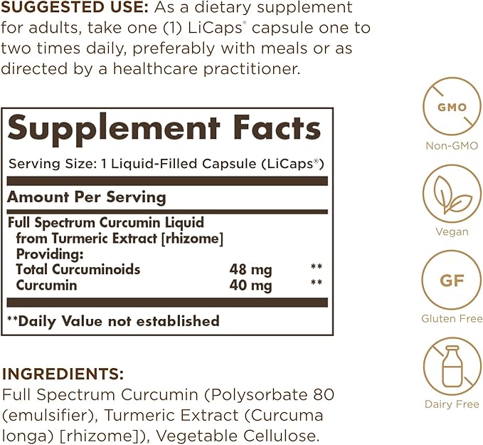 Solgar, Curcumin, 30 Softgels