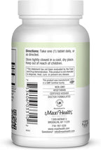Maxi Health Max-C 500 Vitamin C Supplement – Vitamin C 500mg with Lemon Bioflavonoids Complex for Immune & Antioxidant Support – Vegan, Kosher – 100 Tablets