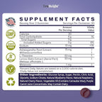 TruHeight Sleep Gummies - Kids & Teen Natural Sleep Aid for Tall & Growing Bodies - Pediatric Recommended Growth - Melatonin Gummy, Ashwagandha, L-Theanine, Lemon Balm - Mixed Berry, Taller Ages 4+