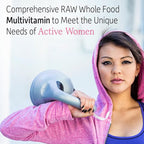 Garden of Life Vitamin Code Raw One for Women, Once Daily Women's Multivitamin - 75 Capsules, One a Day Vitamins Whole Food Iron, Probiotics for Digestive Health, Gluten Free Vegetarian