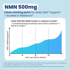 NMN NAD Supplement with Resveratrol – 1230mg Multi-Ingredient NMN Formula with TMG, Urolithin A & Quercetin, Daily Capsules for Women & Men, mnm Supplement, 60 Count