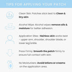 The Patch Remedy Pre Menstrual Patch | Chasteberry, Magnesium, Evening Primrose, Dong Quai, B6 & Vitamin E | 30 Patches