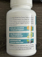 Macular Support with Lutein, Zeaxanthin Zinc (60 Vegetarian Capsules)
