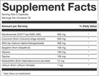 AEON Longevity Complex White, Supplement with Curcumin, NMN (Nicotinamide Mononucleotide), AKG, Glycine & Taurine, Supports Healthy Aging, Energy & Immune System, Vegan, 60 Capsules