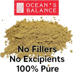 Ocean’s Balance Clean – Organic Bladderwrack Powder (Fucus vesiculosus) from The Pristine Maine Coast | Vegan • Lab‑Tested Purity • Skin & Digestive Wellness 4 Oz