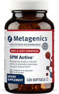 Metagenics SPM Active - Specialized Pro-Resolving Mediators from Marine Oils - Supports Normal Inflammatory Response, Tissue Health, Joint Comfort, Immune Health - Non-GMO, Gluten-Free - 120 Softgels