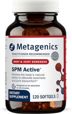 Metagenics SPM Active - Specialized Pro-Resolving Mediators from Marine Oils - Supports Normal Inflammatory Response, Tissue Health, Joint Comfort, Immune Health - Non-GMO, Gluten-Free - 120 Softgels