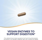 Nature's Way CompleteGest, Complete Digestive Blend, Vegan Enzymes, Supports Digestion of Fat, Carbohydrates, Proteins & Fiber*, 180 Capsules (Packaging May Vary)