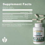 Swiss Activa+ Labs DIM Supplement – Hormone Balance for Women & Men – Estrogen Supplement for Women and Men– Supports Hormonal Acne & Menopause Symptoms| Gluten Free, Non-GMO & Vegan – 60 Days Supply