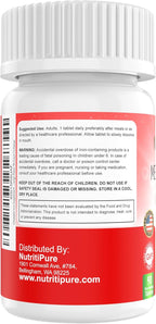 Chewable Iron Supplement for Women/Men(Carbonyl Iron 18 mg with Vitamin C 30 mg) Tablet in Orange Flavor 90 Count (1)