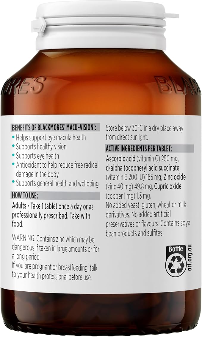Blackmores Macu-Vision®, 150 Tablets