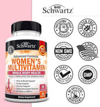Daily Multivitamin for Women Capsules (1 Month Supply) Plus Triple Strength Omega 3 Fish Oil Softgels (2 Month Supply)