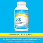 21st Century Calcium Supplement,600 mg,400 Count (Pack of 2)