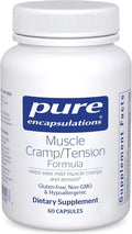Pure Encapsulations Muscle Cramp/Tension Formula | Hypoallergenic Supplement to Reduce Occasional Muscle Cramps/Tension and Promote Relaxation | 60 Capsules