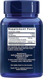 Life Extension CoQ10 (Ubiquinone) with d-Limonene – Heart Health, Fight General Fatigue, Better Absorption – Gluten-Free, Non-GMO – 60 Softgels