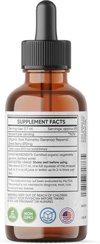 Saw Palmetto Tincture | Premium Alcohol-Free Herbal Extract from Saw Palmetto Berries | Liquid Botanical Supplement | Traditional Herbal Formula | Made in USA - 4 oz (120 ml)