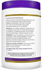 21st Century Fish Oil 1000 mg Softgels, 300-Count (Pack of 3)