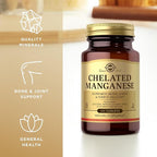 Chelated Manganese Solgar 100 Tabs