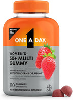 One A Day Multivitamin for Women 50 and Over, Women's Multivitamin Gummy 50 plus for Immune Support, Eye Health & Healthy Brain Function, Gummy Vitamins for Women 50 plus, 110 Ct (Packaging May Vary)