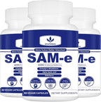 1800mg Sam-e Supplement with Alpha Lipoic Acid + Turmeric, Elderberry, Jujube Extract, Support Liver Health, Boost Immune System, 180 Capsules