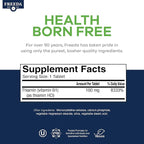Freeda Vitamin B1 Thiamine 100mg - Supports Energy Metabolism, Nervous System Health - Kosher, Vegan, Gluten Free - Thiamin HCl 100 mg Vitamin B 1 - Pure Vit B1 Vitamin Thiamine B1 Supplement (100 Ct)