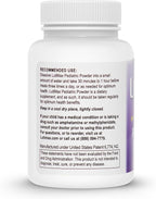 Lutimax Pediatric Powder Brain Supplement with Luteolin & Rutin - Kids Memory, Focus, Muscle & Immune Support Brain Supplements - Nootropic Antioxidants - 100 Servings