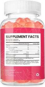 Biotin 10000mcg Keratin Collagen Gummies Supplements Hair Nails Vitamins Daily Hair Nail Growth & Strengthener Gummies for Women Vegan Biotin and Vitamin C Gummy 60 Count