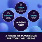 Secret Element Magnesium Glycinate 2150MG Gummies for Women and Men, High Absorption Magnesium Glycinate, Citrate, Malate Gummies for Adults & Kids, Sleep Support, Sugar Free, Vegan, 60 Chews, Orange
