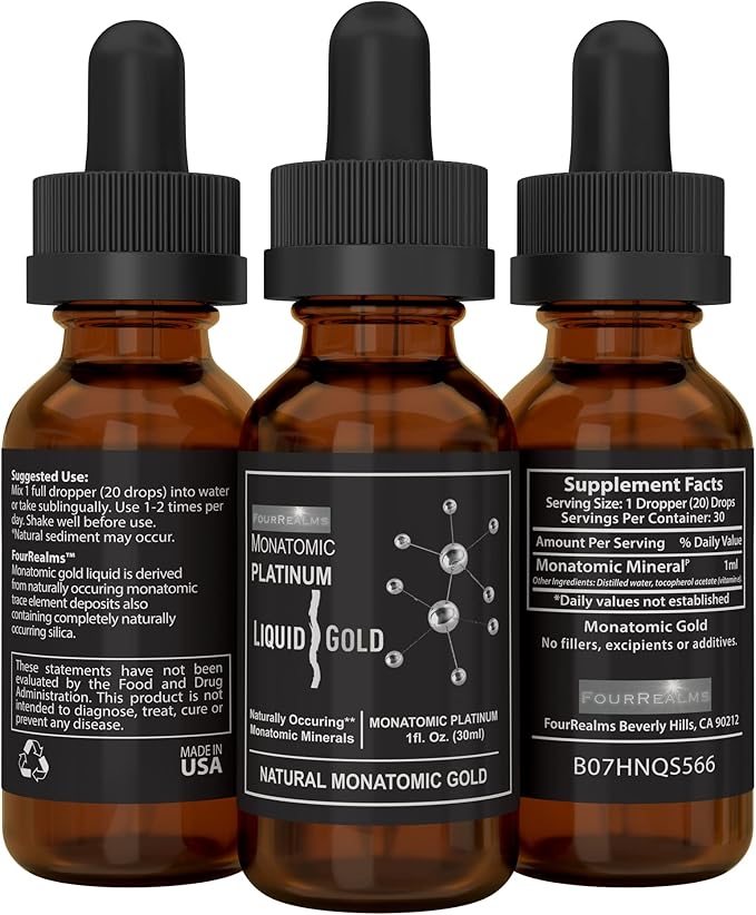 Mono-Atomic ORMUS - Monoatomic Platinum, Monatomic Orme 1oz