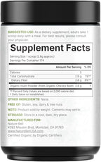 NatureBell Organic Inulin Prebiotic Fiber Powder, 1lb | Natural Chicory Root Source – Easily Mixes with Coffee or Smoothies – Fiber Supplement for Women & Men – Non-GMO, Vegan Friendly, Gluten Free