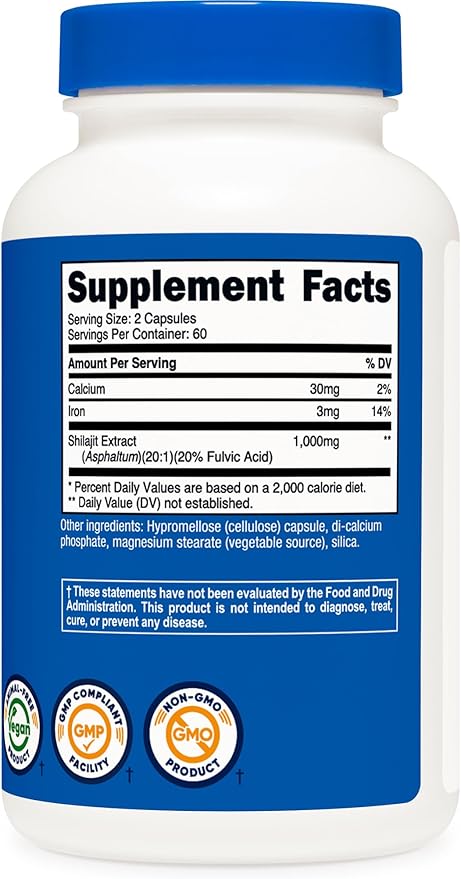Nutricost Kelp Capsules, 325mcg of Iodine, 120 Capsules, Vegetarian, Non-GMO & Gluten Free