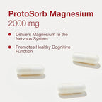 Protocol for Life Balance Magtein - 2,000mg Magnesium L-Threonate Magtein - Support Brain Focus & Memory Health - Kosher & Non-GMO - 90 Veg Capsules