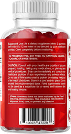 Vitamatic Extra Strength Vitamin B12 5000 mcg (Methyl B12) Gummies - 120 Count - Energy Metabolism Support and Nervous System Health Support, Natural Cherry Flavored (1)