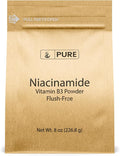 PURE ORIGINAL INGREDIENTS Niacinamide (8oz) Flush-Free Vitamin B3 Powder, Dietary Supplement