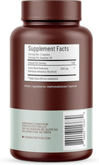 Lions Mane Supplement Capsules, Lions Mane Mushroom for Immune Support, Memory & Focus Supplement, 1000mg per Serving, Non-GMO Vegan, 120 Capsules, 2 Month Supply