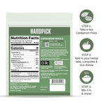 HANDPICK Green Cardamom Pods (57g / 2oz) Large size Green Elaichi | Pure, Non-GMO, Gluten Free | 100% Raw from India | Resealable Zip Lock Pouch