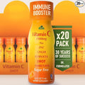 ALFA VITAMINS Vitamin C Shot 1000mg with Zinc, Ginger & Echinacea – Supports Immune Health & Daily Wellness – Orange Flavor – 2.4 FL Oz Bottle – 20 Pack