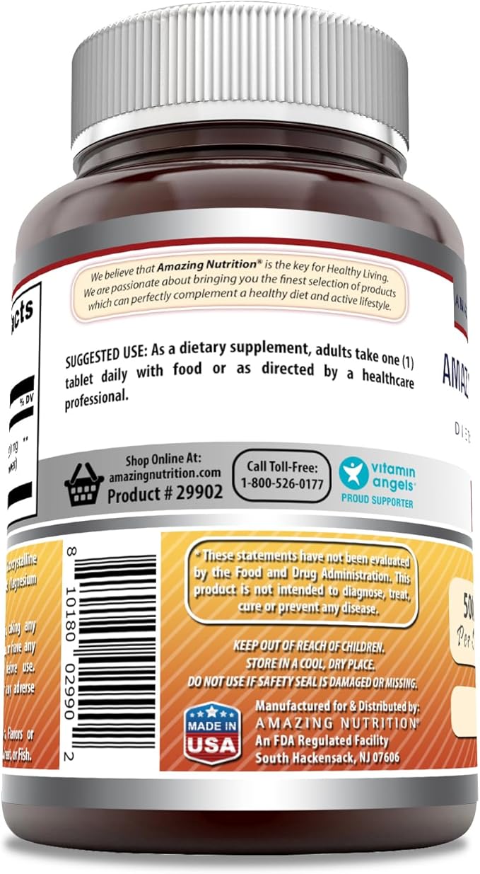 Amazing Formulas Rutin Supplement | 500 Mg | Tablets | Non-GMO | Gluten Free | Made in USA (3 Pack | 100 Count)