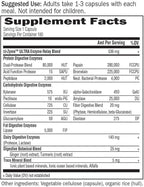 Garden of Life 21 Powerful Digestive Enzymes with Papain, Bromelain, Lipase, Ginger, Turmeric for Complete Digestion of Protein, Carbs & Fats – Omega-Zyme ULTRA, Gluten-Free, Vegetarian, 180 Capsules