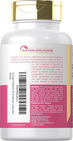 Carlyle Probiotic and Prebiotic for Women | 50 Billion Active Organisms Per Serving | 50 Capsules | with Organic Inulin | Vegetarian Supplement for Women