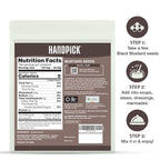 HANDPICK Culinary Black Mustard Seeds (397g/14oz), Gluten free, 100% Raw, Sourced from India, Packed in Resealable Zip Lock Pouch | All Natural - Easy to Use