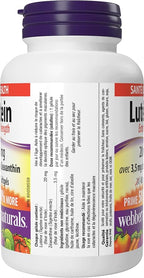 Webber Naturals Extra Strength Lutein with Zeaxanthin Softgel