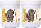 Healthy Breeds Neapolitan Mastiff Omega HP Fatty Acid Skin and Coat Support Soft Chews 90 Count (Pack of 2)