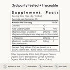 Moon Juice Sleepy Magnesi-Om - Sleep Supplement Powder with Magnesium Glycinate, L-Theanine & Plant-Based Melatonin, Sugar-Free Bedtime Drink Mix for Deep Sleep w/o Grogginess, Cherry, 35 Servings