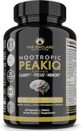 Nootropic Brain Booster, Focus Supplement, Clarity, Memory, Brain Vitamins With 40 Nootropics Phosphatidylserine, Bacopa Monnieri, Huperzine A, DMAE, Inositol, L-Glutamine, Selenium, Choline, DHA (1)