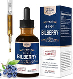 Eye Health Support Herbal Liquid Drops, Natural Bilberry Extract for Eye Fatigue & Healthy Vision Support. 4oz-Original